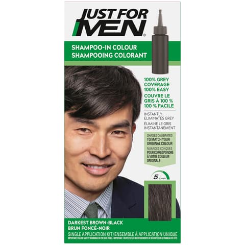 Just Shampoo In Color Hair Color With Keratin and Vitamin E for Stronger Hair