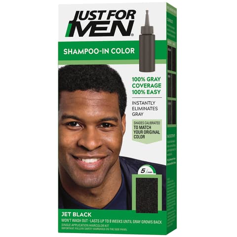 Just Shampoo In Color Hair Color With Keratin and Vitamin E for Stronger Hair