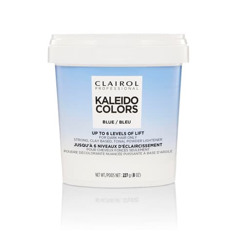 Clairol Professional Kaleidocolors Blue Tub . Hair Lightener for Dark Hair 8 oz