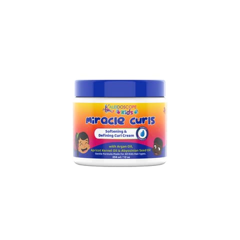 Kaleidoscope Kids Curl Cream for Curly Hair Curl Defining Cream With Argan and