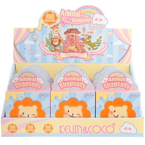 (24-pack) Lion Lip Mask Trio with Fruity-Floral Scent by KEVIN & COCO