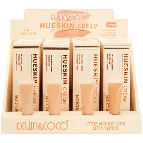 (12-pack) Kevin & Coco Hueskin Bb Cream Tinted Moisturizer