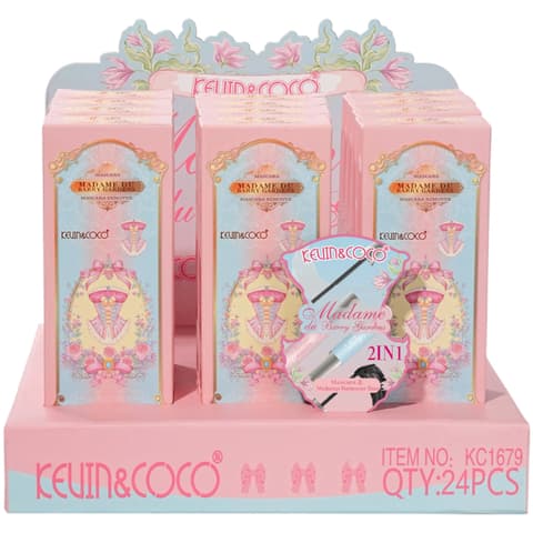 (12-pack) Kevin & Coco Madame Du Barry Gardens Mascara & Remover (Set)