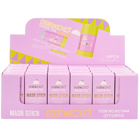 (24-pack) Kevin & Coco Mask Stick Green Tea