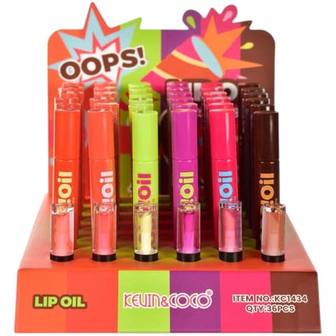 (36-pack) Kevin & Coco Oops! Lip Oil