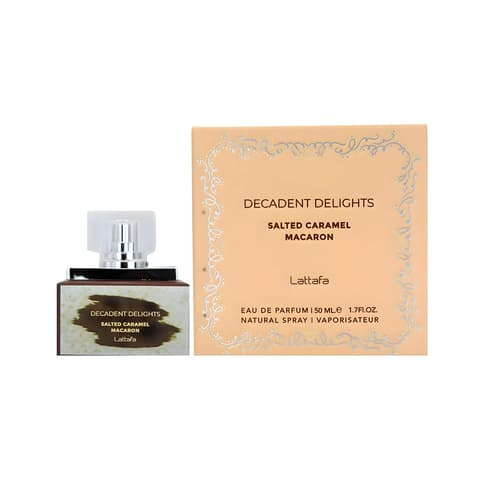Lattafa Decadent Delights Macaron Salted Caramel 1.7 U United Arab Emir. 48pcs