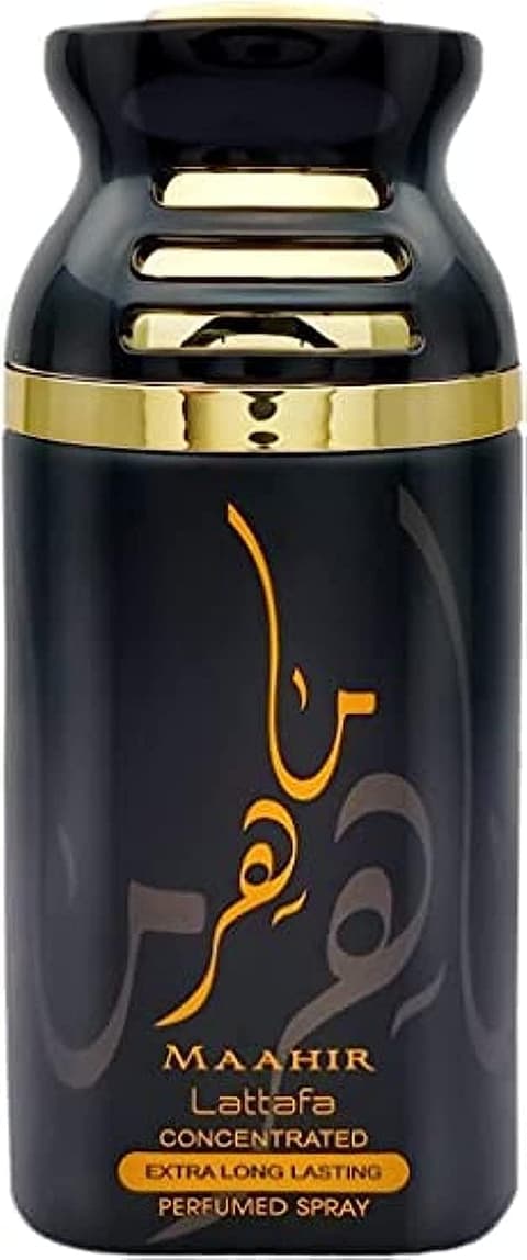 [Deodorant] Lattafa Maahir Black Edition U Concentrated Perfemed Deo Spr 9 oz