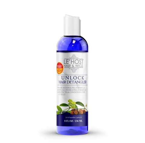 Unlock Hair Detangler Immediately Stops Hair Breakage and Promotes Hair Growth.