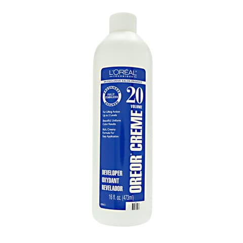 L'oreal Technique Oreor 20 Volume Developer Hair Color Developer Creamy Formula