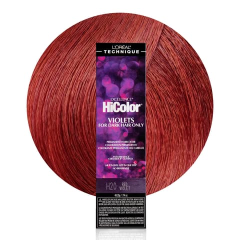 L'oreal Technique Hicolor Violet Black Shades Permanent Hair Color Anti