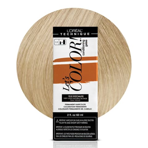 L'oreal Technique Let's Color Conditioning Gelee Permanent Hair Color High