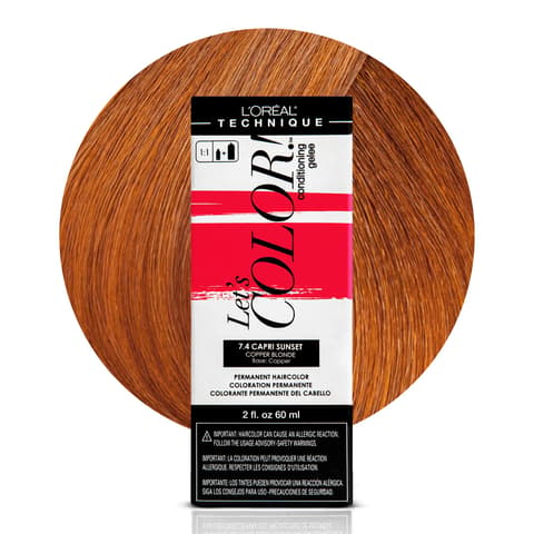 L'oreal Technique Let's Color Conditioning Gelee Permanent Hair Color High (Set)