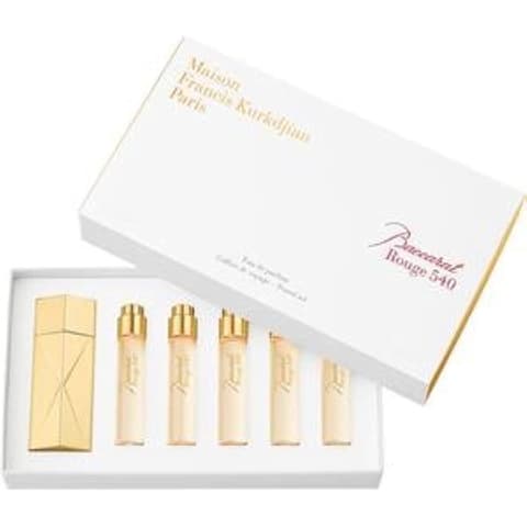[Mini Set] Maison Francis Kurkdjian Baccarat Rouge 540 Travel Set Plus Gold Globe Trotter