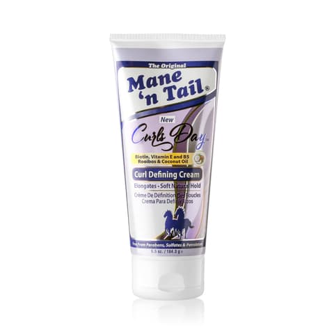 Mane 'n Tail Curls Day Curl Defining Cream With Biotin Vitamin E and B5 Rooibos