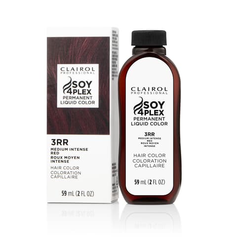 Clairol Professional Permanent Liquicolor 3rr Medium Intense Red . Packaging