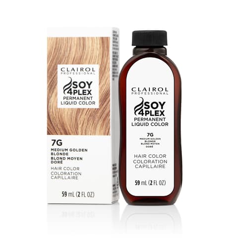 Clairol Professional Permanent Liquicolor 7g Medium Golden Blonde . Packaging