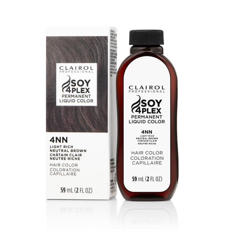 Clairol Professional Permanent Liquicolor 4nn Rich Neutral Brown . Packaging