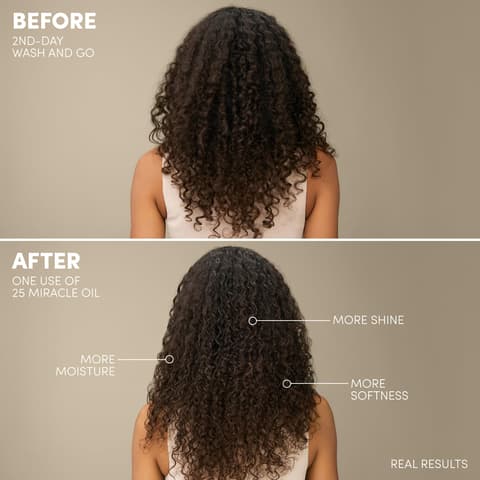 Mizani 25 Miracle Nourishing Hair Oil for Curly Hair With Coconut Oil Jojoba