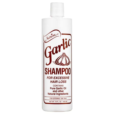 Nutrine Garlic Shampoo . Scented 20 oz
