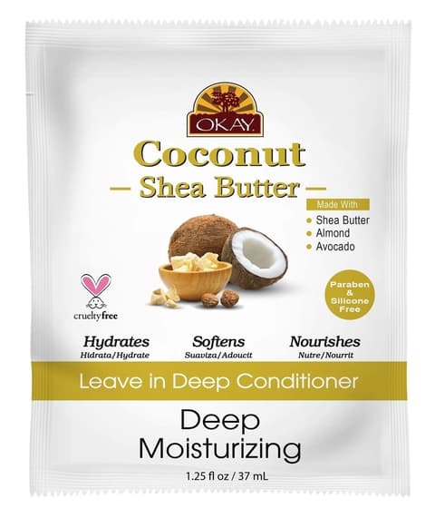 Okay Leave In Deep Conditioning Packettes Coconut and Shea Butter