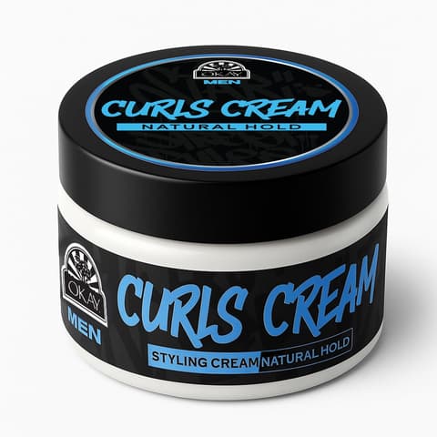 Okay Curls Styling Cream / For Men 214 ml (7 oz)
