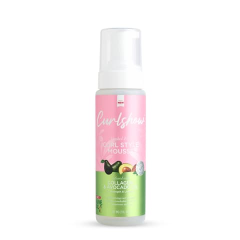 Ors Olive Oil Curlshow Curl Style Mousse Infused With Collagen Avocado Oil for