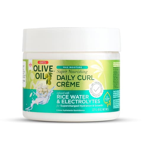 Ors Olive Oil Max Moisture Super Nourishing Daily Curl Crème Infused With Rice