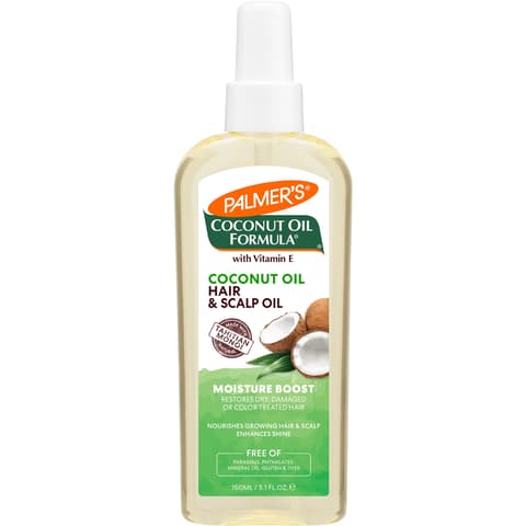 Palmer's Coconut Oil Moisture Boost Restorative Hair and Scalp Oil Lasting