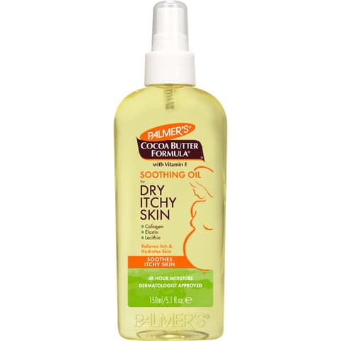Palmer's Cocoa Butter Formula Soothing Oil . Vitamin E for Dry Itchy Skin.