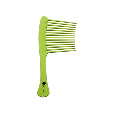 Pardon My Fro Wide Tooth Comb Effortlessly Detangles Curly Hair Smooth Coated