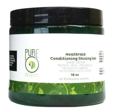 Pureo Natural Neatbraid Conditioning Shining Gel Choose Size