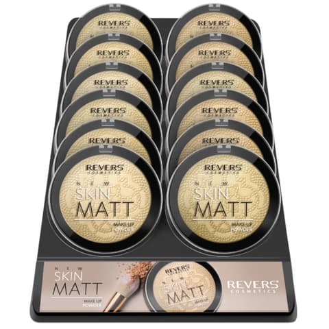 (12-pack) Revers Cosmetics New Skin Matt Mattyfying Powder