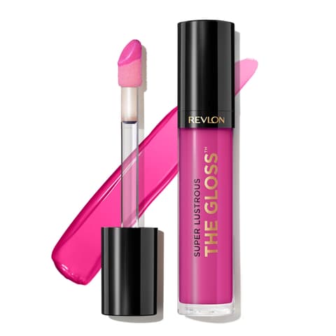 (12-pack) Revlon Super Lustrous Lip Gloss, Non-Sticky, Hydrating, High Shine Finish, 232 Pink Obsessed, 0.13 oz
