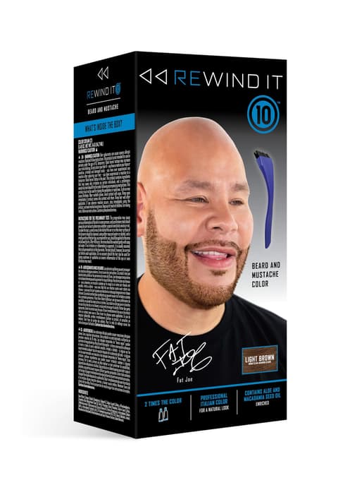 Rewind It 10 Light Brown Beard and Mustache Color