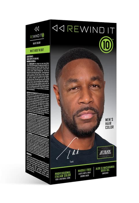 Rewind It 10 Jet Black Hair Color For Men