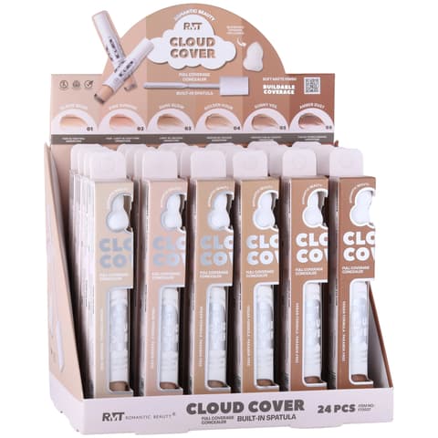 (24-pack) Romantic Beauty Cloud Cover Full Coverage Concealer