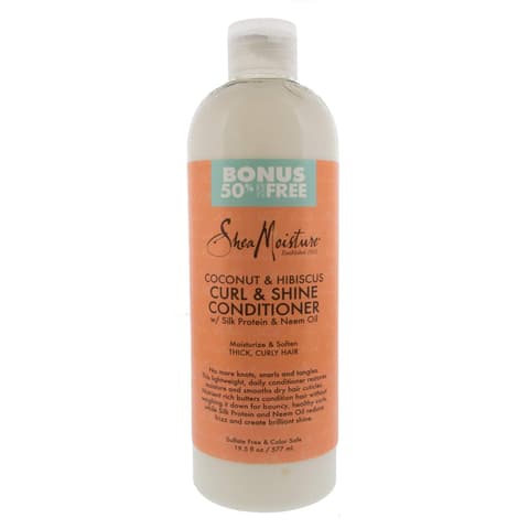 Shea Moisture Curl Shine Conditioner Coconut Hibiscus 19.5 oz