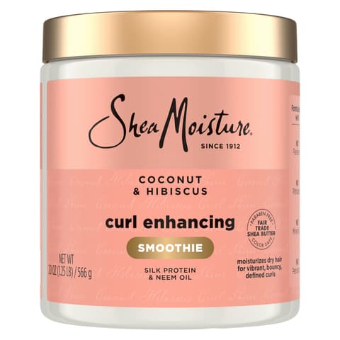Sheamoisture Smoothie Curl Enhancing Hair Cream Coconut Hibiscus 12 oz