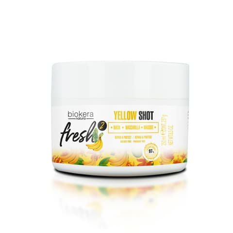 Salerm Biokera Natura Fresh Yellow Shot Mask / 250 ml (8.5 oz)