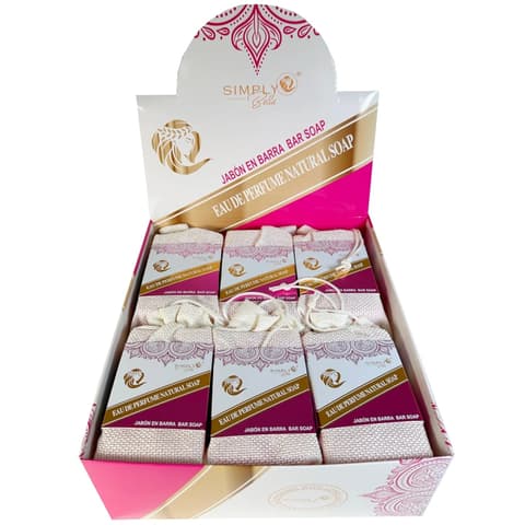 (12-pack) Simply Bella Eau Perfume Natural Soap