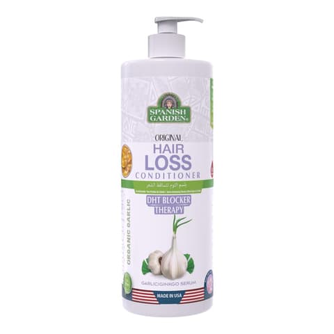 Spanish Garden Hair Loss Conditioner Dht Blocker Organic Garlic 59.13 Pound
