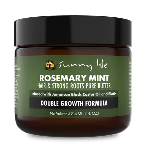 Sunny Isle Rosemary Mint Hair and Strong Roots Butter | Infused With Biotin