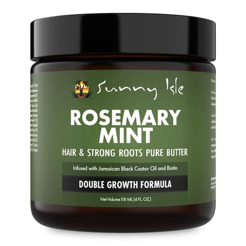 Sunny Isle Rosemary Mint Hair and Strong Roots Butter | Infused With Biotin