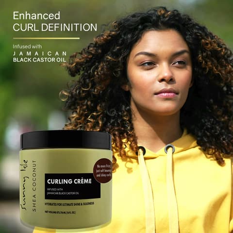 Sunny Isle Jamaican Black Castor Oil Shea Coconut Curling Cream 16 oz