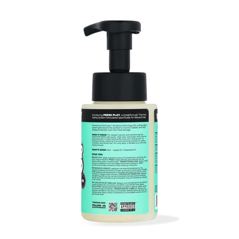 The Doux Gangster Wrap Foaming Wrap Lotion for Curly Hair Heatless Curls Anti (Set)
