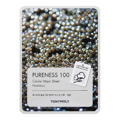 Tonymoly Pureness 100 Skin Soothing Green Tea Mask Sheet 0.7 oz