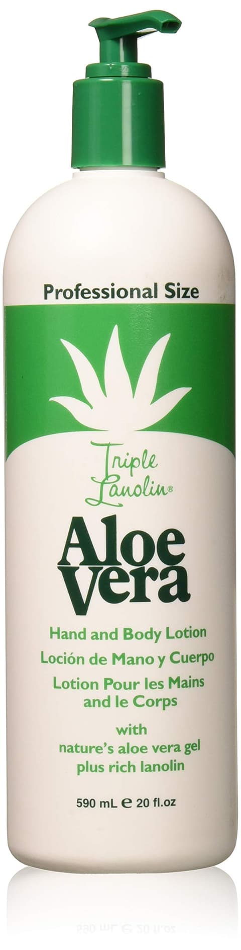 Triple Lanolin Aloe Vera Lotion . 20 oz