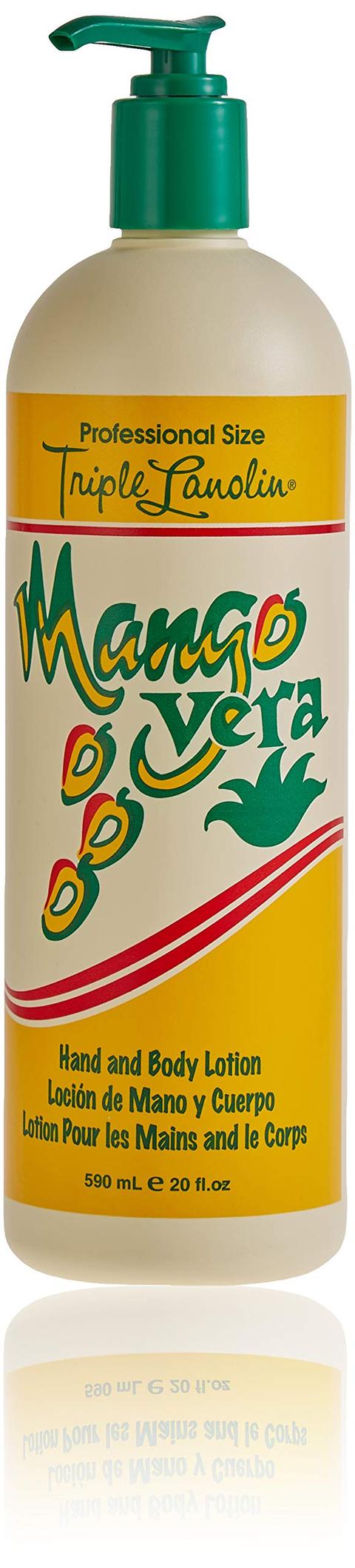 Triple Lanolin Triple Lanolin Mango Vera Hand and Body Lotion Bra 40138 20 oz