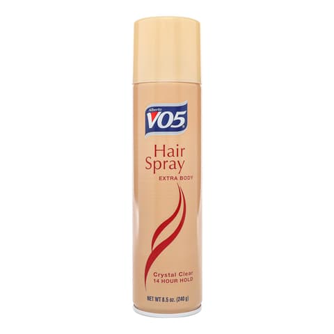 Alberto Vo5 Crystal Clear Extra Body Hair Volumizing Hair for Styling Frizz and