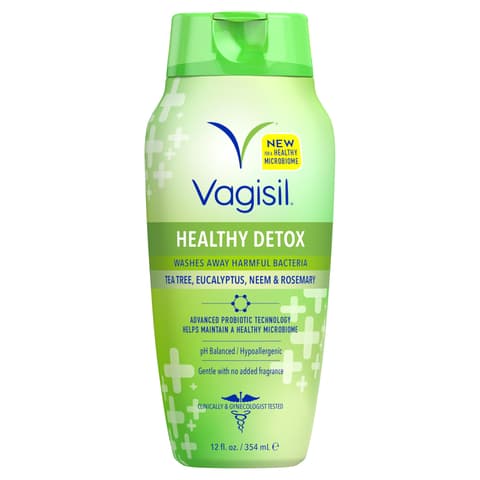 Vagisil Feminine Wash for Intimate Area Hygiene Healthy Detox All Over Body